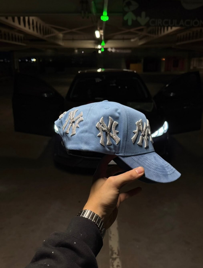 NY Rhinestone Cap