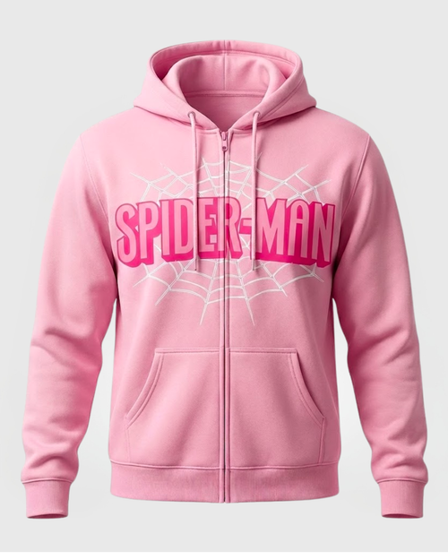 Unisex Spider Zip Up